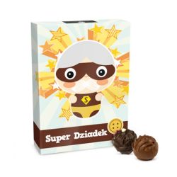 Zestaw czekoladek - Super Dziadek