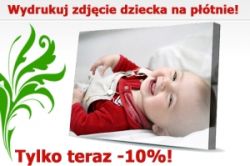 Zdjęcie dziecka na płótnie