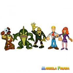 Scooby Doo - zestaw 5 figurek z potworami