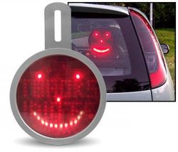 Komunikator samochodowy LED