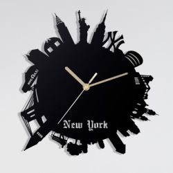 Oryginalny zegar ścienny - Nowy Jork