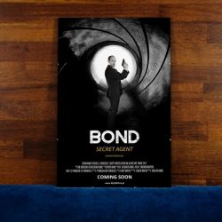 Plakat Filmowy Bond